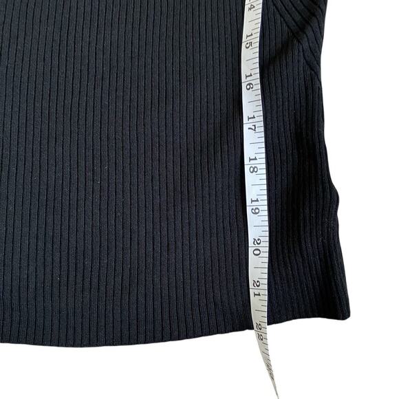 ASTR The Label Sz XL NWT Ribbed Knit Cut-out Neck Sweater Pullover Stretchy - Picture 16 of 16